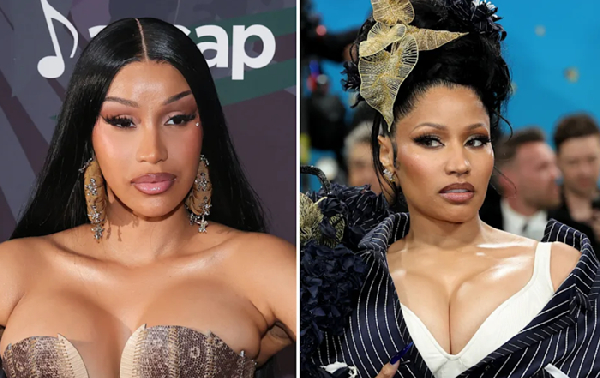 Cardi B and Nicki Minaj are at each other's throat