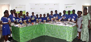 Vivo Energy Ghana donates to school children