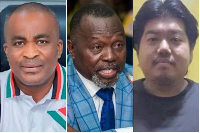 L-R: NDC G/R Chair Ashie-Moore, AG Dominic Ayine and Singaporean businessman Toh You Kang
