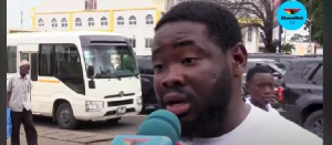One of the respondents who spoke with GhanaWeb TV