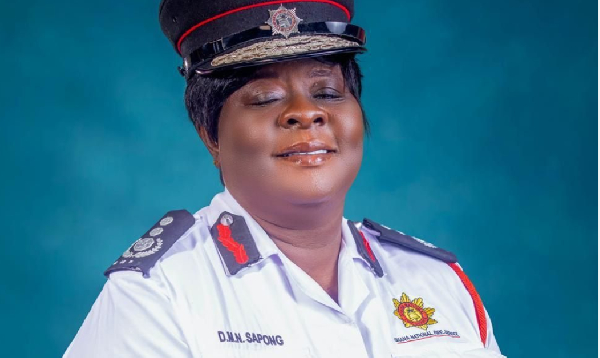 Acting Chief Fire Officer, Daniella Mawusi Ntow Sarpong