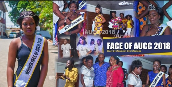 Ivorian student Ms. Gense Marjolly was crowned face of AUCC last friday
