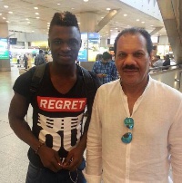 Rashid Sumaila arrived in Kuwait on Monday
