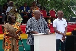 John Dramani Mahama was present at the 2023 Some Festival