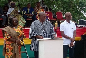 John Dramani Mahama was present at the 2023 Some Festival