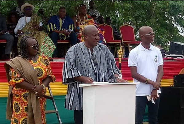 John Dramani Mahama was present at the 2023 Some Festival