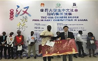 Edward Joseph Yawson emerged the overall winner in the 16th Chinese Bridge Preliminary competition