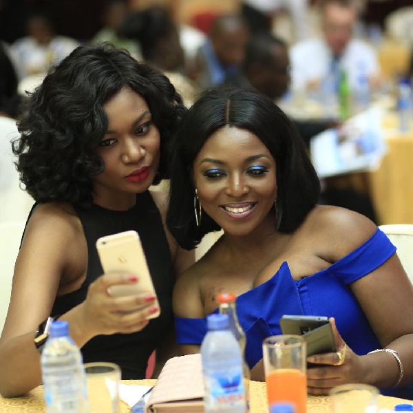 Sandra Ankobiah and Yvonne Okoro