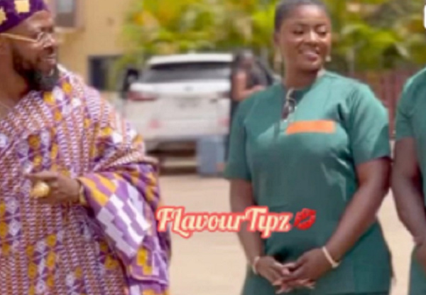 Richard Asante (Kalybos) and Priscilla Opoku Agyemang (Ahuofe Patricia)