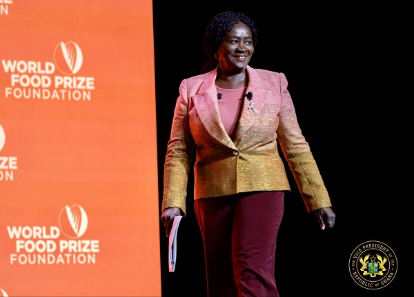 Professor Naana Jane Opoku-Agyemang is the first female Vice President of Ghana