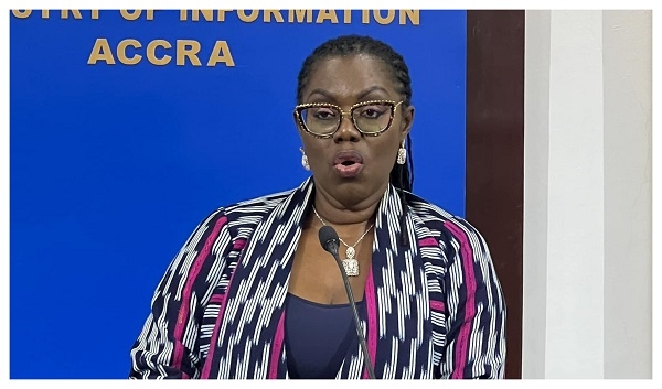 Communications Minister, Ursula Owusu-Ekuful