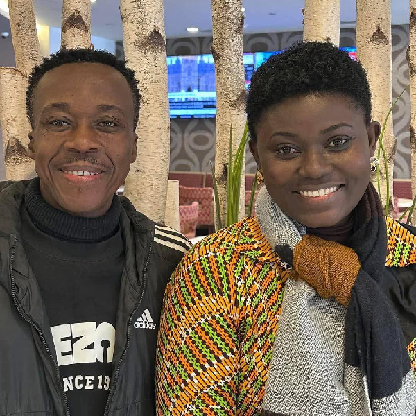 Afua Asantewaa and her husband