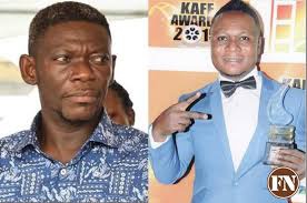 Agya Koo and movie director Fiifi Gharbin