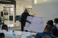 The workshop was attended by  a diverse audience of Ghanaian CEOs, students, and tech enthusiasts