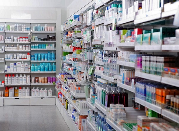 File photo of a pharmacy in Ghana