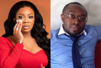 Serwaa Amihere and Coach Opeele