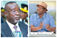 Photo collage of Prof Kwaku Asare (R) and Paul Baffoe-Bonnie (L)