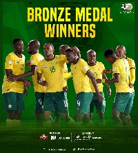 South Africa won bronze by beating DR Congo in the third place match of the 2023 AFCON