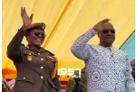 Watch as Mahama receives rousing welcome from inmates at Nsawam prison