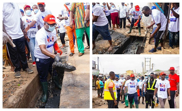 This collective action was part of the preparations for the upcoming Homowo festival