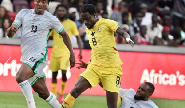Nigeria beat Ghana 2-1 in the Unity Cup match on Wednesday