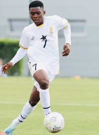 Black Starlet midfielder, Benjamin Tsivanyo