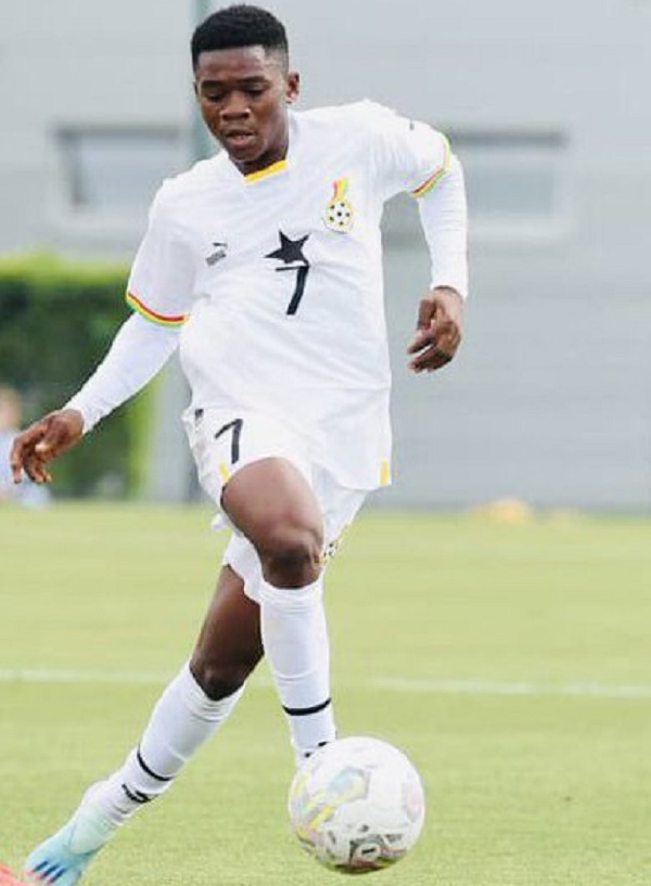 Black Starlet midfielder, Benjamin Tsivanyo