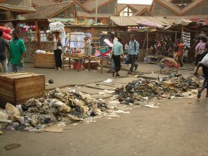 Accra Market Garbage
