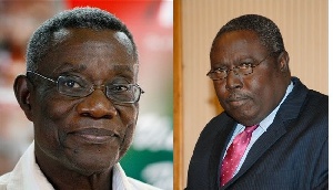 Ex- President Mills [L] and Martin Amidu, Former Attorney-General