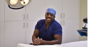 Dr. Theo Nyame has been offering his medical skills to transform lives