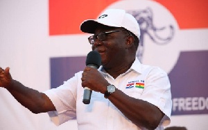 Freddie Blay, Acting Chairman of NPP says the Invisible Forces 'never' invaded the Flagstaff House