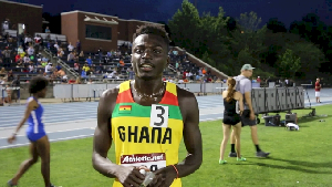 Alex Amankwah finished 8th in the 800m at the World Athletics Championships