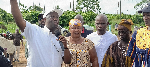 Ellembelle MP cuts sod to build community library at Aiyinasi