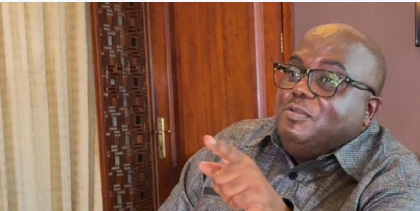 M23 leader Bertrand Bisimwa addresses journalists in Goma on February 9, 2026