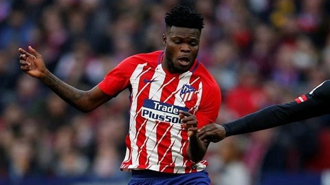 Partey had an assist in the game against Real Madrid