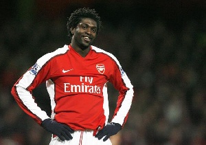 Former Arsenal striker, Emmanuel Adebayor