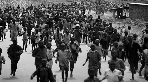 Rwanda genocide survivors.
