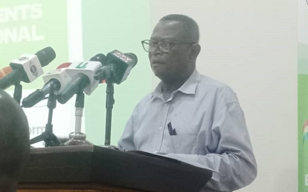 Senior Research Fellow at the Institute for Democratic Governance (IDEG), Prof Kwesi Jonah