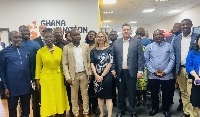 The visit was to familiarise with the workings of the Digital Economy for Africa (DE4A) initiatives