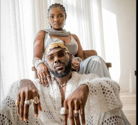 Nigerian singer Simi with her husband Adekunle Gold