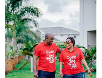 John Dramani Mahama and Lordina Mahama