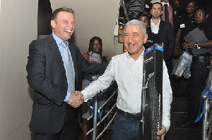 General Manager of Hailflow, Karim Ghazele (left)
