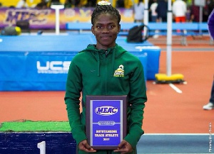 Youth Olympic gold medalist Martha Bissah