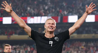 Erling Haaland has scored in 12 consecutive competitive games for Norway