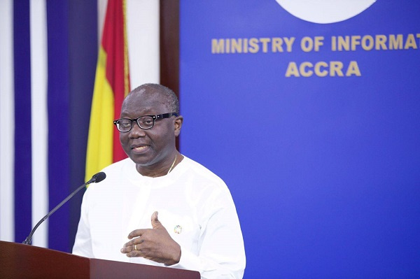 Finance Minister, Ken Ofori-Atta