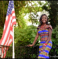 Winner of Miss Ghana USA 2015, Ivy Akosua Amankwa Preko