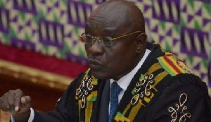 Speaker of Parliament Edward Doe Adjaho