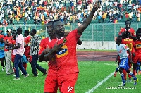 Kotoko scored a late penalty to draw 1-1 with Ashgold