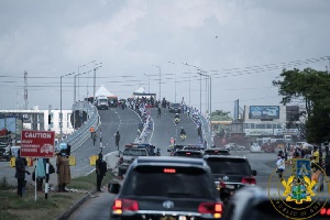 Phase 1 of the Obestebi Lamptey Interchange open to traffic