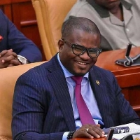 Charles Adu Boahen is Minister of State at the Finance Ministry